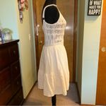 Gilli cream crocheted sleeveless cotton midi dress L boho cottagecore western Size L Photo 1