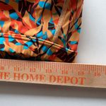 OFFLINE by Aerie Tropical Leaf Print Sports Bra Medium Support XL Orange Blue Photo 4