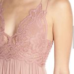 Free People  Adella Mini Dress Rose Ballet XS Blush Photo 6
