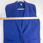 Sag Harbor  blue Blazer‎ And Skirt Set Women's Size top 10, skirt size 16 Photo 6