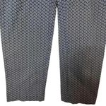 89th & Madison Women's M Geometric Print Blue Dress Pants Casual Size M Photo 9