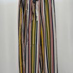 Mlle Gabrielle NWT  Stripe High Waist Wide Leg Pants Photo 1