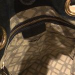 UGG  Black Suede Tote Leather Shoulder Bag Photo 6