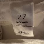 Mother Womens Snacks! The Pleated Sticky Rice Fun Dip Short, White Size 27 NWT Photo 6