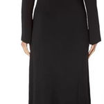 Equipment  Femme Emelienne Long Sleeve Cutout Knit Midi Dress Black Bodycon S Photo 0