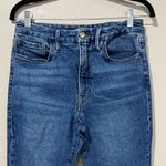 Good American  good legs boot cut flare Blue Denim Jeans Photo 2