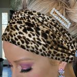 BOHO VELVET LEOPARD HEADBAND Photo 6