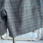 Brandy Melville John Galt  Houndstooth Plaid Cutoff Raw Hem Shorts Size XS-S Photo 8