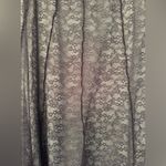 Free People Navy Blue Combo Shape Of You Lace Women’s Maxi Skirt Size Small Photo 9