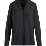 SKIMS NWT  SLEEP LONG SLEEVE BUTTON UP TOP SZ M Photo 0