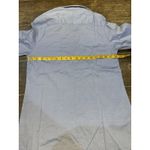Ann Mashburn  Blue 3/4 Sleeve Size Small Popover Tunic Collared Preppy Photo 6