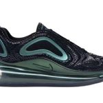 Nike Air Max 720 Size 7 Throwback Future Iridescent Green and Black Shoes. Photo 1