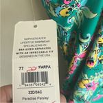 Sunsets California Paradise Paisley Floral Tankini Size 32D/34C NWT Green Photo 11