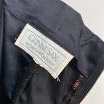 Gunne Sax  Black Midi Dress with Floral Corset Style Top Size: S Photo 5