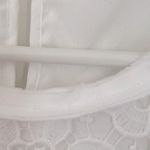 Saks 5th Avenue Saks Fifth Avenue White Lace short sleeved Top sz XSp Photo 5