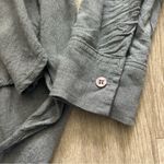 Cloth & Stone  by Anthropologie Steel Gray Button Up Pullover Blouse Size Small Photo 4