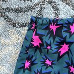 Kate Spade Saturday Pop Art Explosion Mini Skirt Green Hot Pink 00 Photo 5