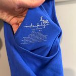 Free People  Royal Blue Racerback Tank Photo 2