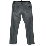 prAna SZ 6 Jeans Straight Leg Stretch Low-Rise Gray 5-Pockets Womens Photo 2