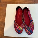 bernie mev. Red and Blue Flats for Everyday Elegance Size 9 Photo 3