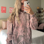 Abercrombie & Fitch  Pink Camo Hoodie Photo 0