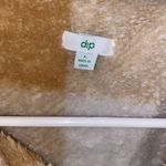 dip Tan and Cream Plaid Teddy Jacket size L Size L Photo 2