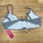 Xhilaration  Juniors' White Striped Adjustable Strap Bikini Top - Size XL - NWT Photo 5