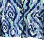 Lilly Pulitzer Mindy Shawl Collar Cardigan Blazer in Blue Swish Print, Size XS Photo 4