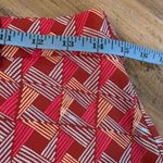 Camila Casuals Skort Skirt Shorts Size 2 S Small Burgundy Print Photo 6