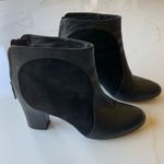Aquatalia Black Ankle Booties Genuine Leather Size 6.5 Heeled Boots $550 Retail Photo 2