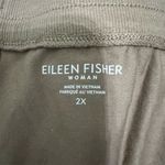 Eileen Fisher Women's 2XL Brown Organic Cotton Stretch Jersey Sweatpants NWT Photo 2