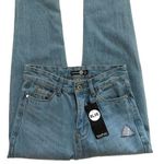 Boohoo Mom Jeans Light Wash High Rise Relaxed Fit Mom Jeans Size 2 NEW Photo 8
