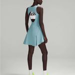 Lululemon athletica Blue Sleeveless Everlux Short Lined Mini Tennis Dress | 8 Photo 10