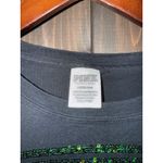 Victoria's Secret Victoria Secret PINK Sz Large Christmas Long Sleeve Top Oversized Bling Sequin Photo 1