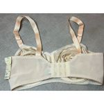 Vintage 1970s Mary Jane Beige Opaque Underwire Bra Size 34C NEW Tan Photo 1