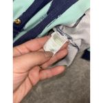 Lilly Pulitzer  UPF 50+ Skipper Popover blue green striped xs Photo 7