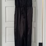 Black satin jumpsuit Size M Photo 0