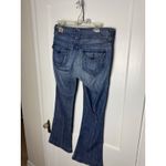 Red Engine Vintage Y2K Low Rise  Fireline Bootcut Denim Jeans Women's Size 29 Photo 2
