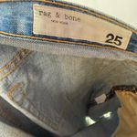 Rag and Bone  Distressed Boy Jean in Hel Blue Size 25 Photo 7
