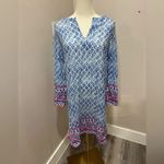 Vineyard Vines  Tunic‎ Dress or Coverup Periwinkle Blue Linen XS Photo 1