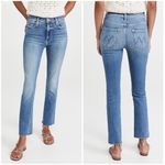 💕MOTHER💕 Mid Rise Dazzler Ankle Fray Jeans Photo 2