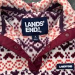 Lands' End  fleece snap T pullover  Photo 2
