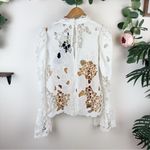 Elliatt NWT Padova Long Sleeve Lace Top in White Size Small Photo 5
