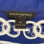 Banana Republic  Royal Blue and White dress/coverup. Size M Photo 4
