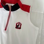 Sport Haley Womens Size XS Tank Top Golf Polo Red White Outdoor Pelican Marsh Photo 1