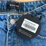 White Fox Boutique White Fox Jeans High waist Wide Leg Bring The Style Size XS Blue Photo 2