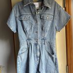 Boutique Denim Romper Size M Photo 0