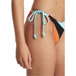 Seafolly Standard Tie Side Brazilian Bikini Bottom, Slice of Splice Tango 10 Photo 2