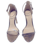 ZARA Sandals Gold Snakeskin Photo 2