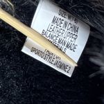 Sporto  Jasmine 2 Black Suede Faux Fur Lined Slippers Women M Indoor Outdoor Cozy Photo 7